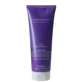 Нейтрализующая маска Farmavita для седых и осветленных волос Amethyste Cool Blonde Silver 250 мл