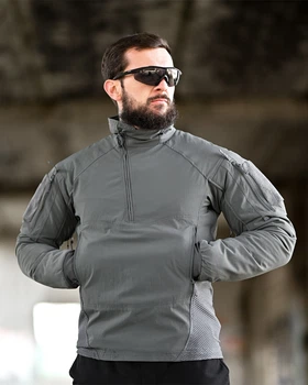 Утеплений Анорак Yinren Combat GEN 2 сірий розмір 3XL