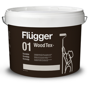 Грунтовочное масло на водной основе Flugger 01 Wood Tex Oil Primer 10л