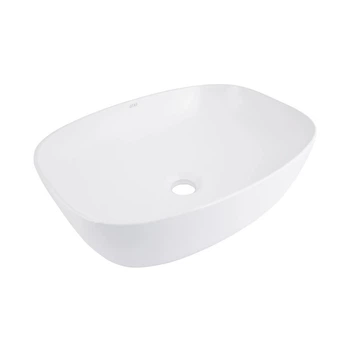 Раковина накладная Qtap Cardinal 600х380, овальная (QT04116257W)