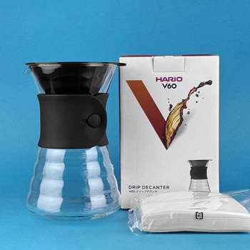 Набор Hario V60 Drip Decanter для фильтра кофе 700 мл с фильтрами