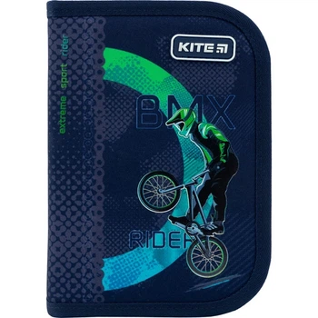 Пенал без наповнення Kite 1 відділення, 1 відворот BMX K22-621-8