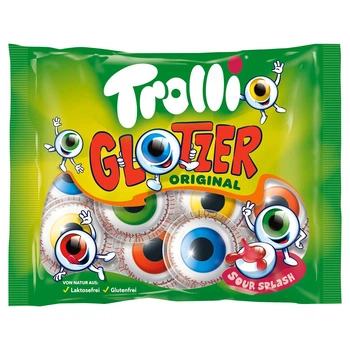 Желейні Цукерки в формі Очей Trolli Glotzer Original 131г (7шт)