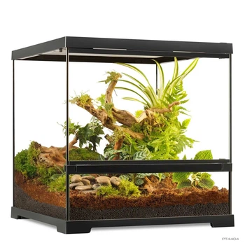 Тераріум ExoTerra для екзотичних тварин Pro Terrarium скляний 45x45x45 см