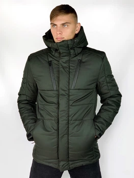 Куртка з капюшоном чоловіча Everest Intruder зимова хакі/XL