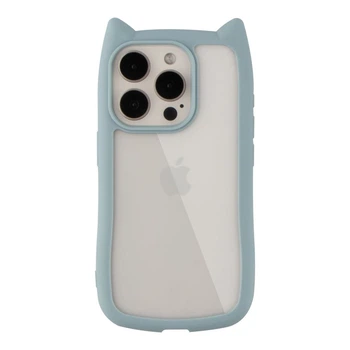 Чохол TPU+PC Cat Ears Case для iPhone 15 Pro Max Колір Blue