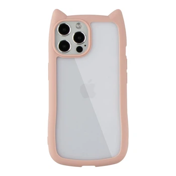 Чохол TPU+PC Cat Ears Case для iPhone 12 Pro Max Колір Pink