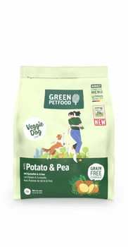 Сухой корм Green Petfood VeggieDog with Potato & Pea/ Грин Петфуд с картофелем и горохом 900 г