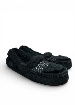Мокасины UGG Ansley Braided (s/n 1143975), Черный, Размер 36 (US 5), 22 см