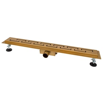 Душовий трап IT02-FT18/700, 700 мм, нержавіюча сталь, Brushed GOLD ITAL IT02-FT18/700GL