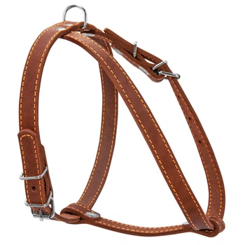 Шлея одинарна CoLLaR для малих порід собак 14 мм х 40-48 см х 43-51 см Коричневий (06346 Col)