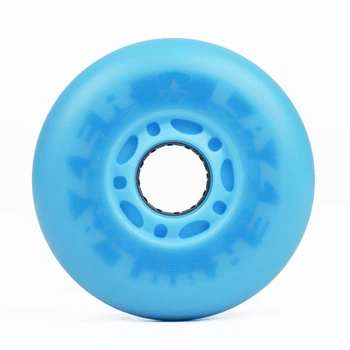 Колеса с диодами для роликов Flying Eagle Lazerwheels Blue 76 mm - 4 шт