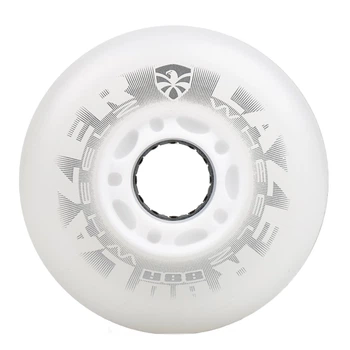 Колеса світяшки для роликів Flying Eagle Lazerweels White 76 mm - 4 шт