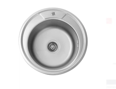Кухонна мийка Platinum 51 Satin Урізна, Кругла 0,8 мм