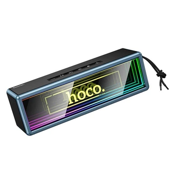 Колонка портативная Hoco RGB Bluetooth 3000mAh 20Вт AUX USB TWS TF FM IPX4 Luz sports BT speaker (HC40)
