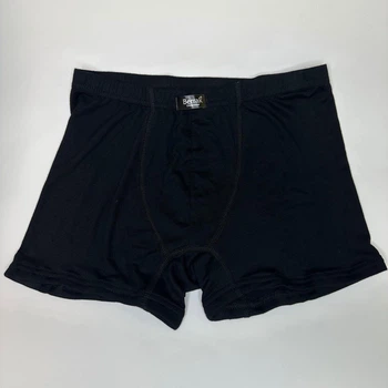 Трусы мужские Berrak Bamboo (Бамбук) B4430/4 XL на тонкой резиночке чёрный однотонный цвет глубокий