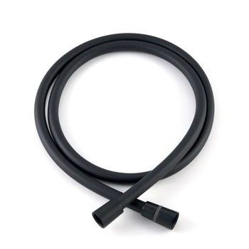 Шланг для душа силиконовый 150см черный KOER (KR4810)