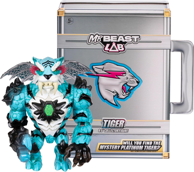 Набор фигурка Мистер бист Тигр MrBeast Lab Apex Beast Tiger 24727