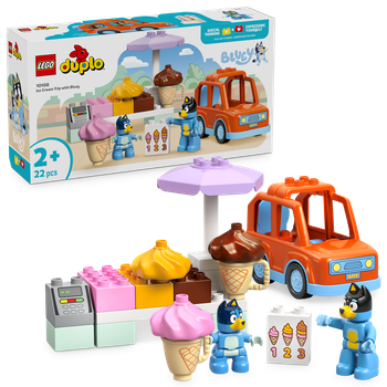 Конструктор Лего Дупло Путешествие с мороженым из Блуи Lego Duplo 10458