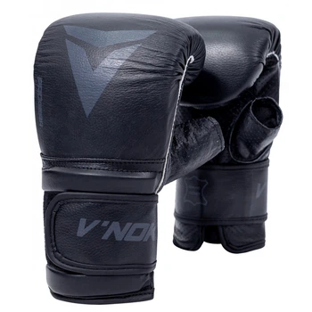Перчатки боксерські VNoks Boxing Machine S/M, чорно-сині