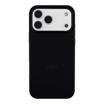 Чохол Premium Silicone Case Full Size (AA) для iPhone 18 Pro 18.Black
