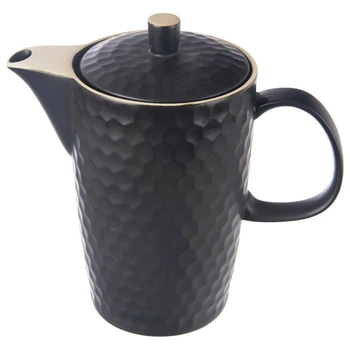 Dzbanek do kawy i herbaty Orion Tea Time ceramiczny Czarny 1.3 l (8592381193973)