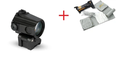 Магнифер-увеличитель 2-х кратный Monstrum Ghost 2X Flip-to-Side Forward Magnifier с откидным креплением + ПОДАРОК Бандаж Кровоостанавливающий Израильский EVERLIT