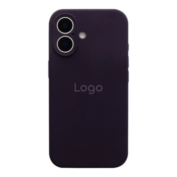 Чохол Silicone Case Full Size with Frame AppleiPhone17 панель-накладка для телефону айфон 17 Elderberry