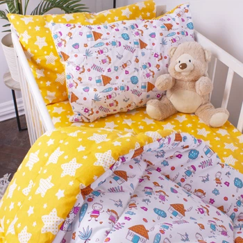 Простынь MirSon Бязь 18-0002 Sweet Home 150 х 220 см (2200010282634)