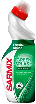 Засіб для чищення сантехніки SARMIX Green Splash 750 мл (4820268104243)
