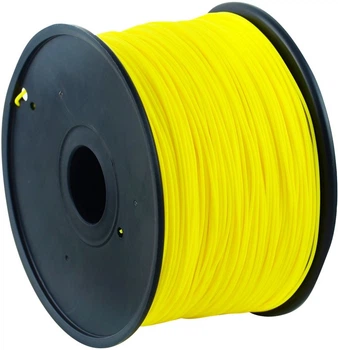 Filament do drukarek 3D Gembird PLA 1.75 mm 1 kg Żółty (3DP-PLA1.75-01-Y)