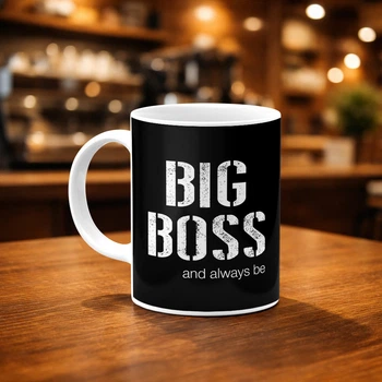 Чашка "BIG BOSS" 330 мл Біла