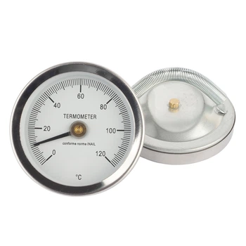 Термометр 0÷120°C, Ø63 мм, накладний, SD175 біметалевий