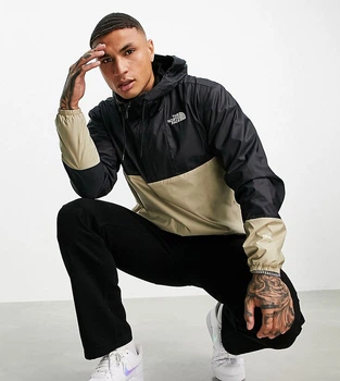 Анорак легкая куртка ветровка The north face wind anorak nf0a55at5j0 tnf - S