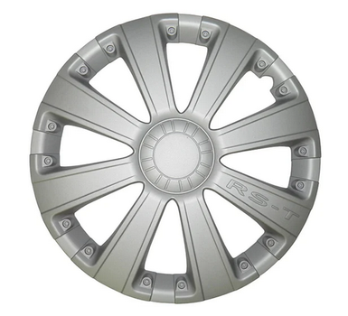 Колпак колесный R13 Серебристый Kenguru RS-T 4шт