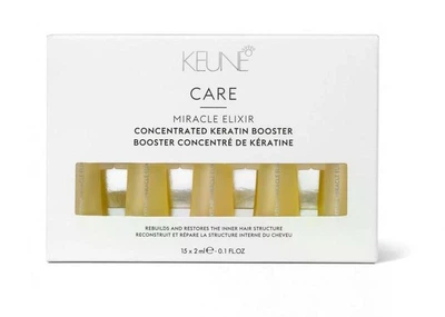 Концентрированный кератиновый бустер для волос Keune Care Miracle Elixir Keratin Booster 15х2 мл