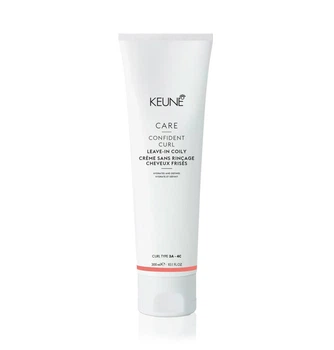 Незмивний догляд для кучерявого волосся Curl Curly 3A- 4C Care Confident Keune Curl Leave-In Curly 300 мл