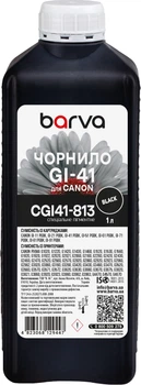 Чернила Barva для Canon GI-41 PGBK специальные 1 л пигментные Black (CGI41-813)