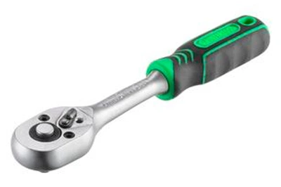 Ключ трещоточный (рукоятка с храповым механизмом) Intertool 1/4" x 72T (HT-2124)