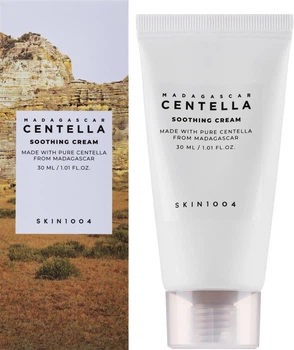 Крем для проблемної шкіри обличчя з центеллою азіатською SKIN1004 Madagascar Centella Soothing Cream, 75ml