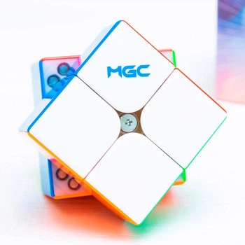 Кубик 2х2 магнитный YJ MGC2 BETA UV + Ball Core