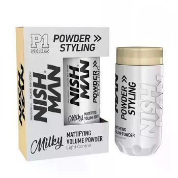 Пудра для создания объёма матовая P1 Milky Nishman