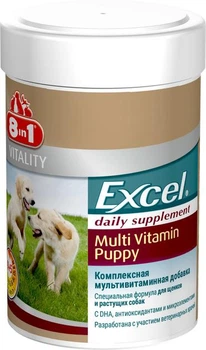 Мультивітамінний комплекс 8 in1 Excel Multi Vit-Puppy для цуценят таблетки 100 шт (4048422108634)