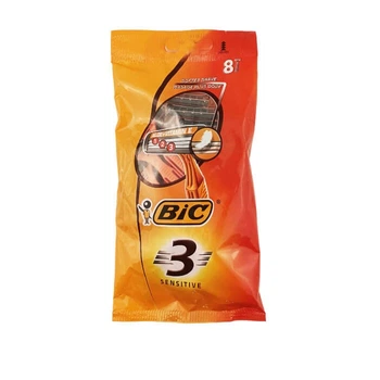 Станок BIC Sensitiv 3 лезвия 8шт (5957)