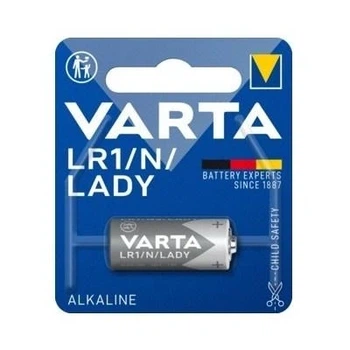 Батарейки щелочные Varta LR1 (N), 1.5 В, 1 шт