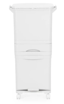 Kosz do segregacji SPRINGOS HA1110 42 l Biały (5908455307307)