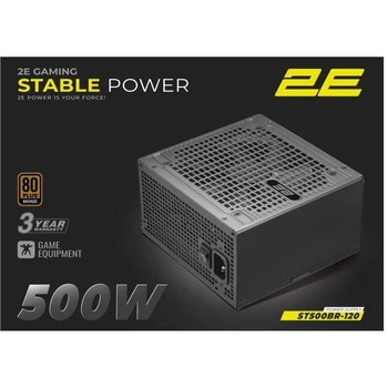 Блок питания 2E GAMING Stable Power ATX3.1 (2E-ST500BR-120)