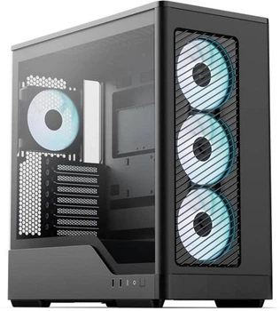 Корпус AeroCool D520A-BK-v1 Black (ACCM-DS05143.11) 321614
