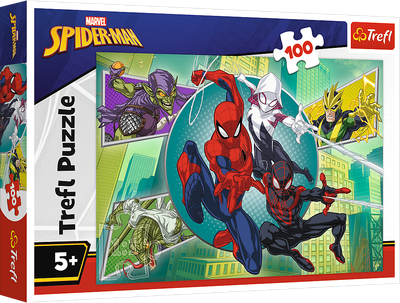 Пазл Trefl Marvel Маска Людини-павука 100 елементів 16519 (5900511165197)