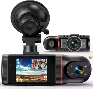 Двойная камера видеорегистратора спереди и внутри 1080P FHD
